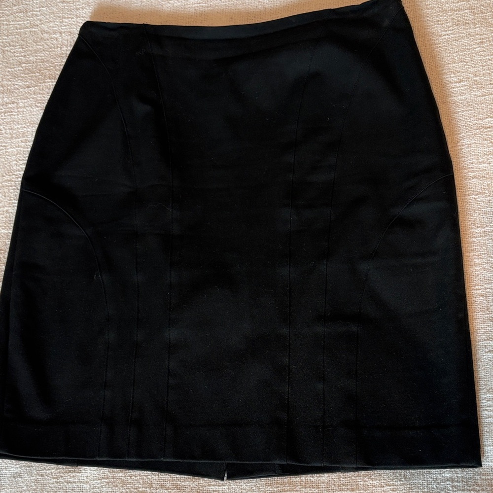 Banana Republic Black Fitted Skirt